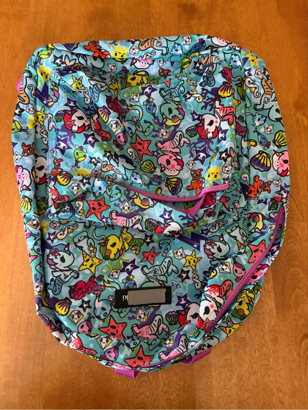 Colorful tokidoki Mericormo Backpack - Aqua